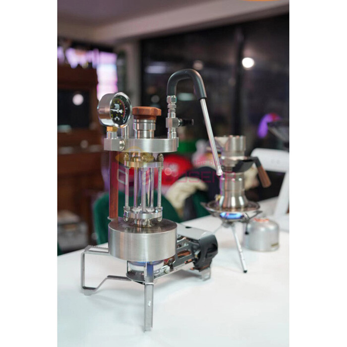 Alemann Milk Foam Machine Milk Frother Coffee Milk Steamer for Latte Coffee-image