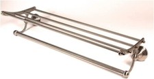 Alno A9026-24-SN Embassy Bathroom Towel Rack, Bar, Satin Nickel, New 