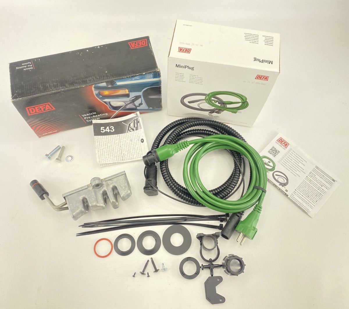 Engine Heater KIT 230V DEFA 411543 for RENAULT SAFRANE 2.0 / 2.5