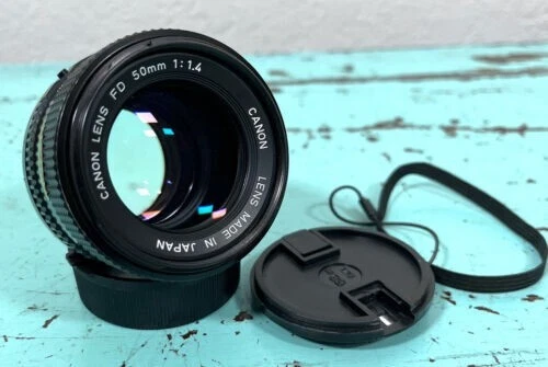 Genuine Front Lens Cap Canon FD 50 mm f1.8 1:1.8 & FD 50MM 1:1.4 Lens (52mm) E52 - Image 4 of 4