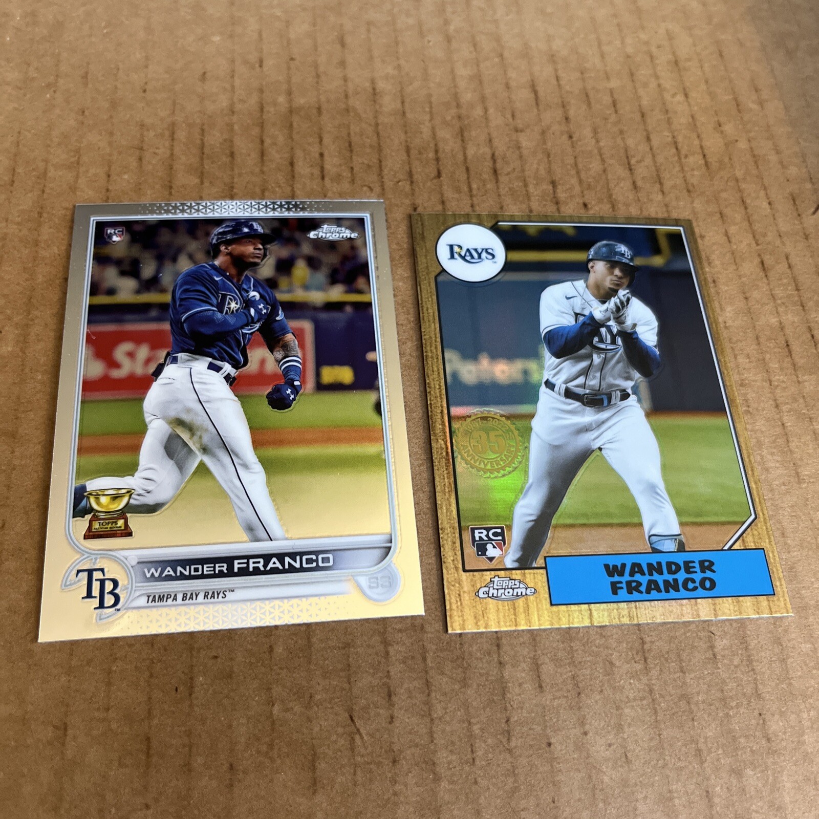 Wander Franco 2022 Topps Chrome #35 Base Price Guide - Sports Card 