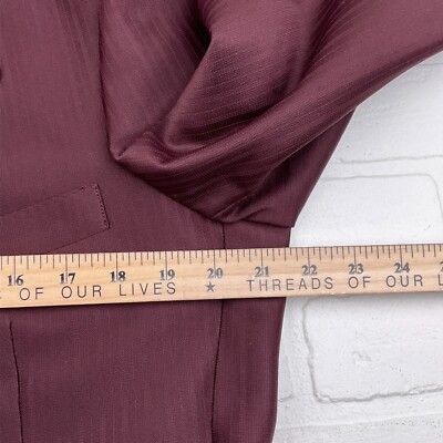 phoenix ウエアー　セット　160 Phoenix Suit Men 42 31Wx31.5L Burgundy Shiny Polyester
