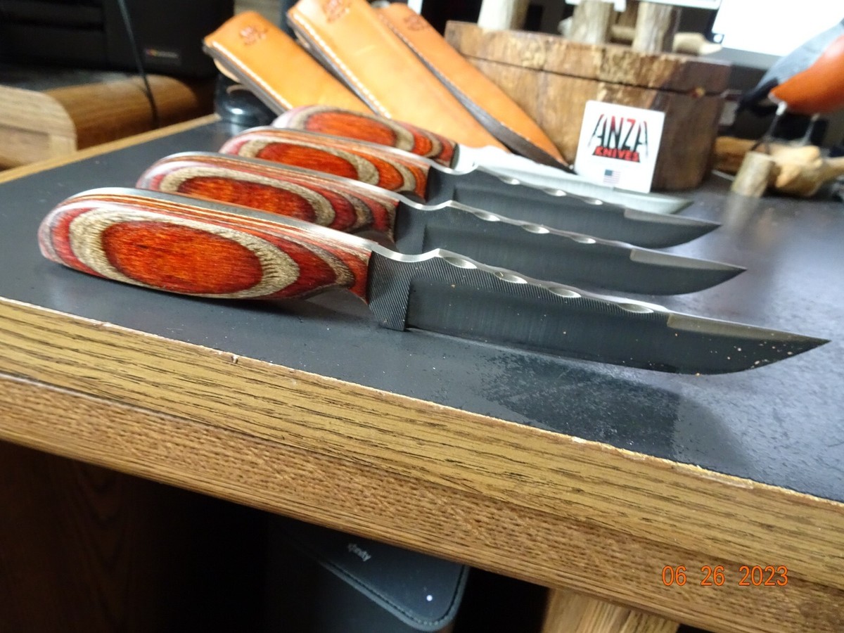 ANZA CHARLIE'S 12F LONG-BLADE WITH FILE-WORK 9 1/2