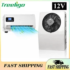 12V Split Air Conditioner Truck Cab Kit For Semi Trucks Bus RV Vehicle Caravan