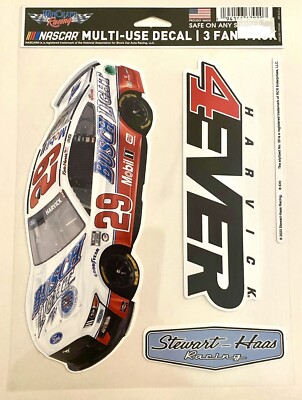 Kevin Harvick #29 Busch Light Wincraft #4EVER Multi Use Decal Sheet 3 Pack