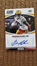 Green Bay Packers Geronimo Allison Signed Card