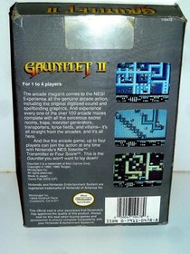 100% AUTHENTIC   GAUNTLET 2 NINTENDO NES  IN BOX EXCELENT CONDITION
