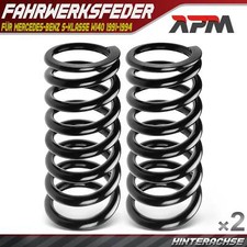 2x Feder Fahrwerksfeder Hinterachse für Mercedes-Benz S-Klasse W140 1991-1994