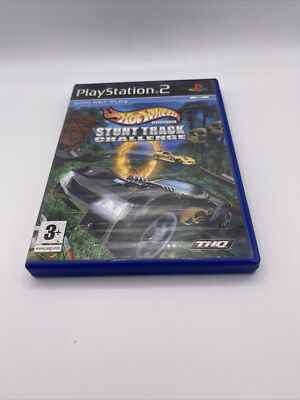 Hot Wheels Stunt Track Challenge Playstation 2 PS2 PAL UK GUTER Zustand 
