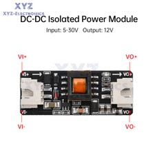 DC-DC DC Isolated Power Supply Module Wide Voltage Input 5-36V Output 12V 5W