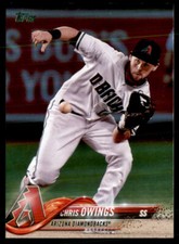 2018 Topps Series 1 Rainbow Foil SP #122 Chris Owings Arizona Diamondbacks