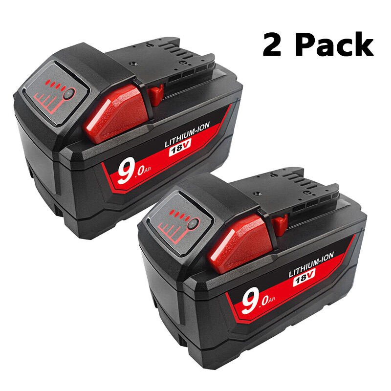 Battery /Charger For Milwaukee M18 LiIon XC 6.0Ah Extended Capacity 48