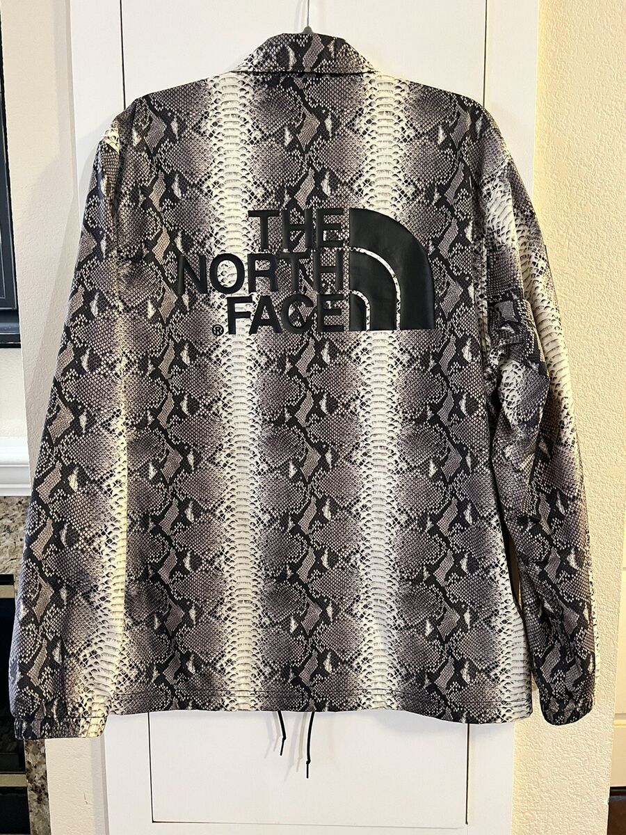 Supreme x The North Face Snakeskin Taped Seam Coaches Jacket Size L