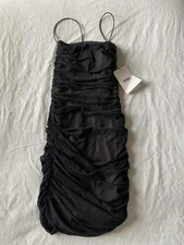 nookie womens mecca mini black dress size S