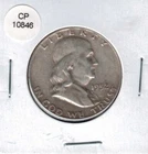 1952 D Silver Franklin Half Dollar Nice Actual Photo of coin CP10846