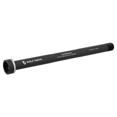 Wolf Tooth Wolf Axle for 12mm Rear Thru-Axle Black 1.5 x 164mm