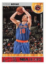 STEVE NOVAK 2013-14 Panini Hoops #83 Toronto Raptors Forward Basketball Card