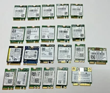LOT of 48 - Assorted 802.11 WiFi Laptop-Computer Cards - USED