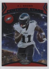 2024 Certified Certified Stars Red Mirror /99 AJ Brown #14 1ja4