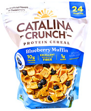 Catalina Crunch Keto Blueberry Cereal 24 Ounce Bag EXP 09/2026