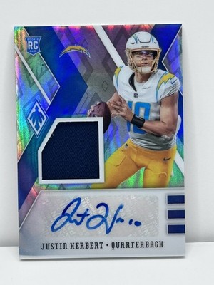 2020 Panini Phoenix Justin Herbert Auto /50 RPA RJA-JH Rookie Silver 🔥⚡🔥⚡clean