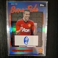 Robin Van Persie Auto /150 - Topps Manchester United Team Set 2025/26