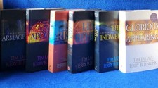 Left Behind Series Hardcover Book Lot of 6 Tim LaHaye Jerry B Jenkins Tyndale