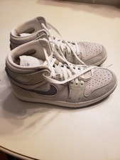 Size 9.5 - Air Jordan 1 Flight 2 Premium Grey Elephant Print  display picture 1