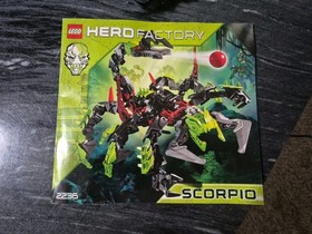 100% Complete Lego 2236 Hero Factory Scorpio W/Instructions