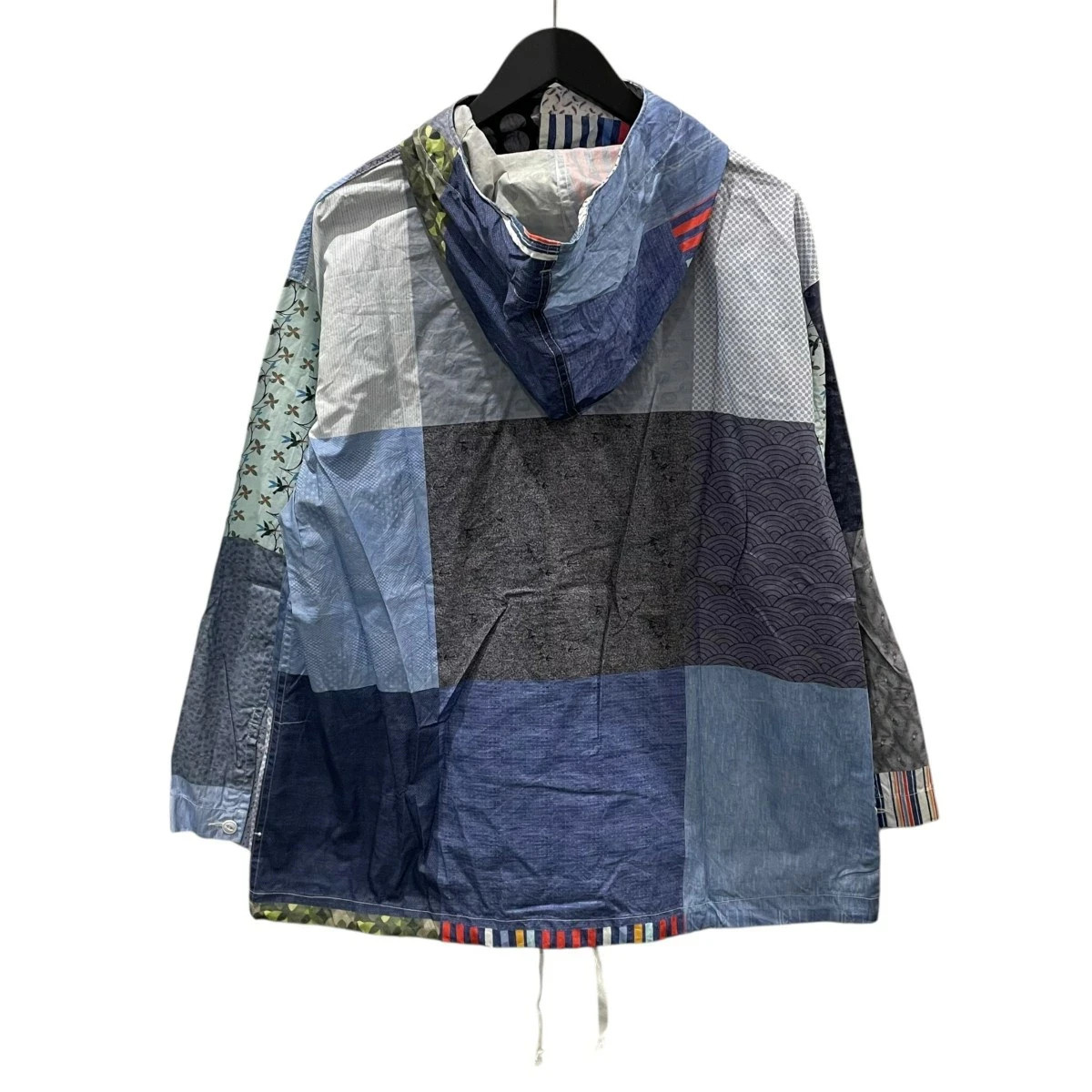 Engineered Garments Multi  Square Patchwork Print… - image 2