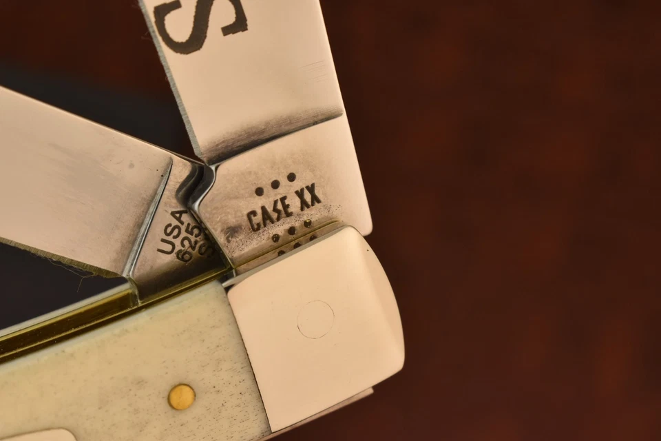 CASE XX USA CUSTOM KENTUCKY WILDCATS UK BONE TRAPPER KNIFE NICE 2024 6254 (26675 - Image 4 of 4