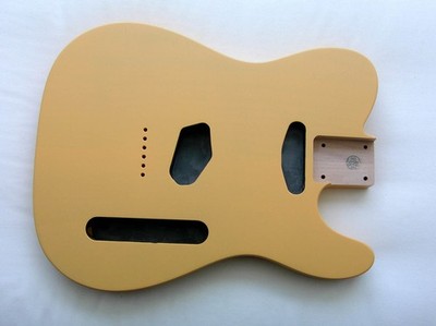 TELECASTER Guitar BODY /ALDER /Butterscotch Blonde  (Fender, Warmoth TELE Specs