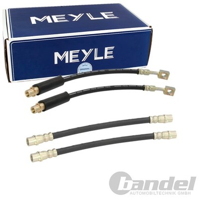 4x MEYLE BREMSSCHLAUCH VORNE + HINTEN passend für OPEL COMBO KASTEN TOUR