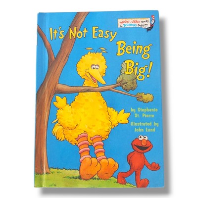 It's Not Easy Being Big! Bright & Early Books For Beginning Beginners 1998 VTG