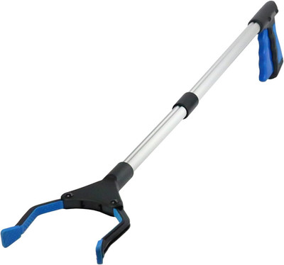 Greifer Werkzeug, 32'' Faltbares Handgreifer Grabber Pickup-Werkzeug, Aluminium W