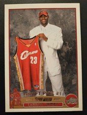 2003-04 Topps LeBron James Rookie #221 (RC) Mint - Lakers NBA Playoffs