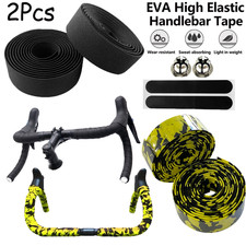 2pcs Bicycle Handlebar Tape EVA Handle Bar Grip Wrap Cycling Road Bike Bicycle