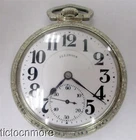 ANTIQUE ILLINOIS A LINCOLN RAILROAD GRADE 21j 16s POCKET WATCH 1919