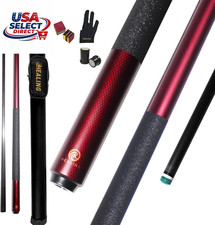 Professional Carbon Fiber Pool Cue 58 Inch 12.5Mm Head