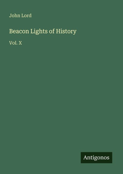 John Lord | Beacon Lights Of History | Taschenbuch | Englisch (2025) | Vol. X-image