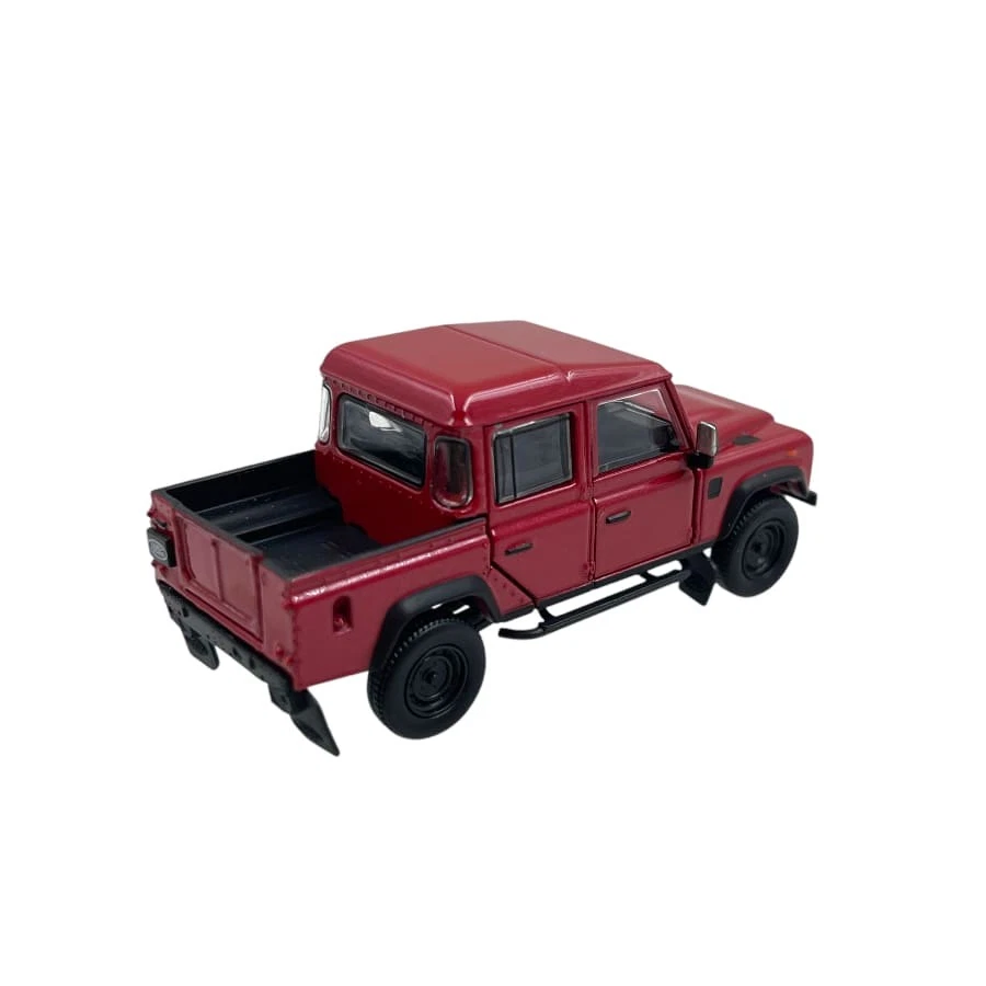 Modellino Auto BMC 1/64 Land Rover Defender 110 LHD Red/Orange - Immagine 3 di 4