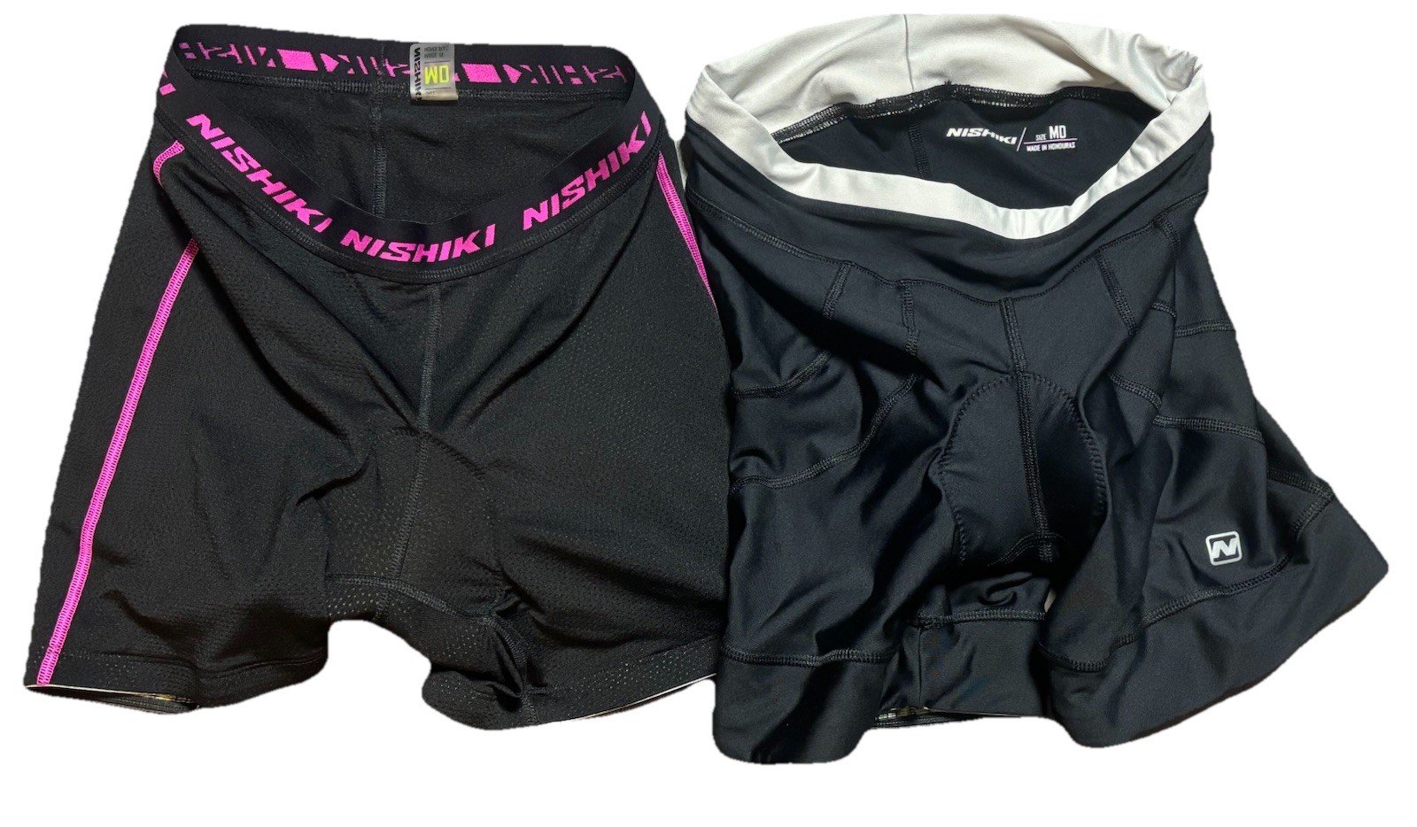 Nishiki Women&rsquo;s Cycling Shorts Black Padded Chamois &ndash; Me
