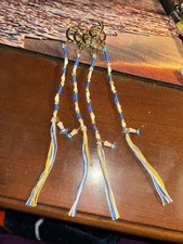 Hanukkah Tzitzit 4pc (handmade) Unique Design