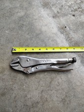 VINTAGE PETERSEN DEWITT VISE GRIP 10R STRAIGHT JAW LOCKING PLIERS USA