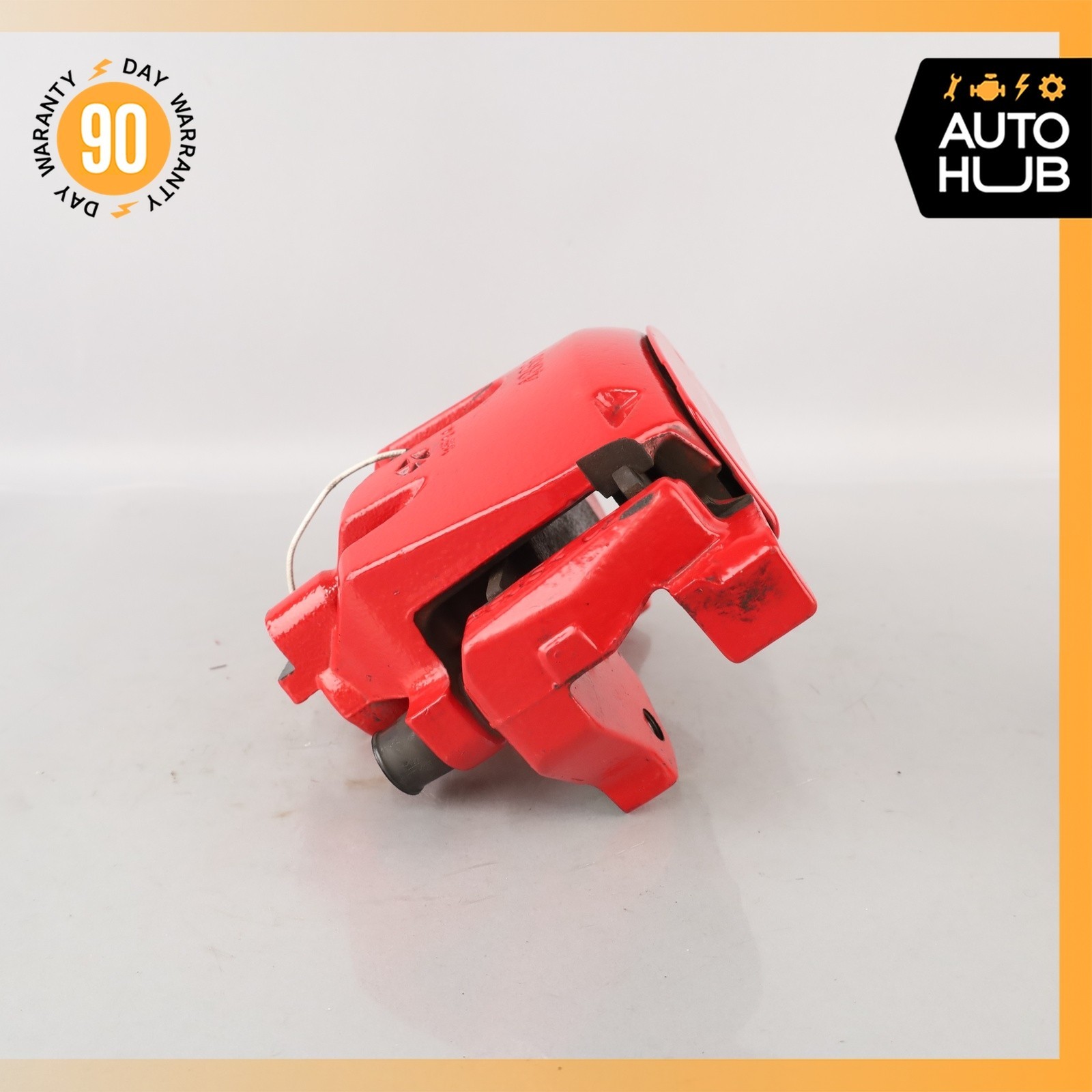 17-22 Maserati Levante M161 3.0L Front Left & Right Brake Calipers Set Red OEM