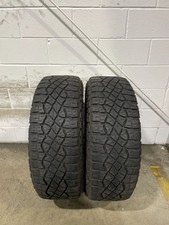 2x Lt28570r17 Goodyear Wrangler Territory Mt Por 1132 116 Q Used Tires 2857017