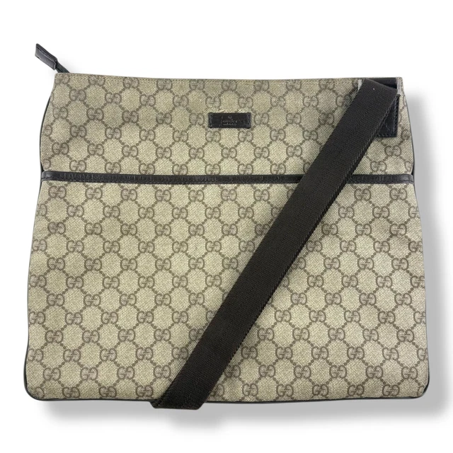 Gucci Messenger GG Monogram Large Crossbody Bag