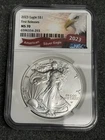2023 NGC MS70 American Silver Eagle Dollar, U.S. .999 1 oz ASE ‘First Releases’