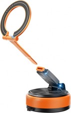 Magnetic Car Phone Mount 2-in-1 Detachable Ring Stand, Orange