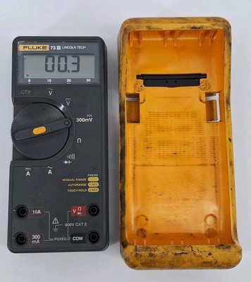 Fluke 73 Series III Gray 600V 10 A Classic Ergonomic Digital Multimeter